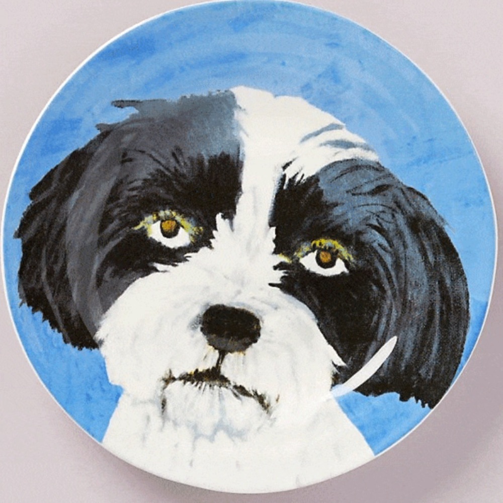 Carol Akins Furry Friends “Sadie” Plate